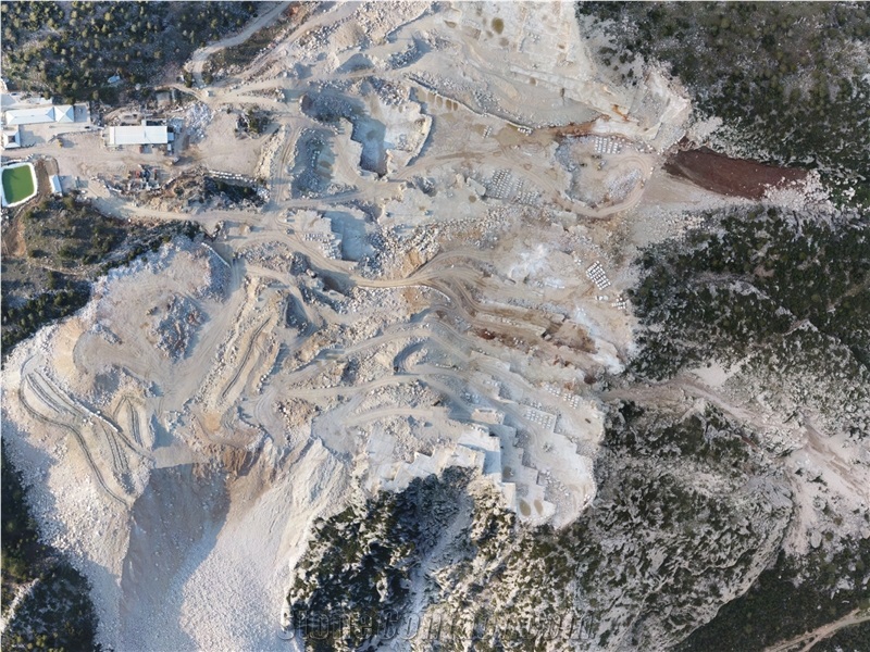 Ottoman Beige Marble Quarry