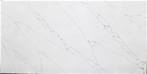 Alaska Bianca Marble Looks White Quartz Stone Slabs