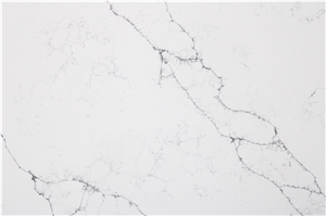 Alaska Bianca Marble Looks White Quartz Stone Slabs
