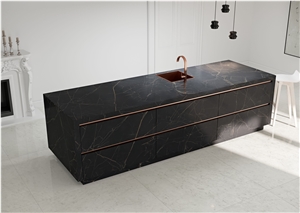 Portoro Porcelain Kitchen Countertop