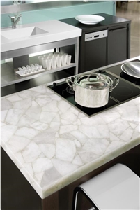 Gem Stone Artificial Stone Kitchen Tops