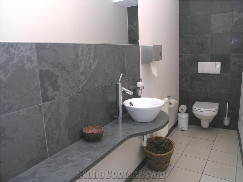 Slate Bathroom Countertop