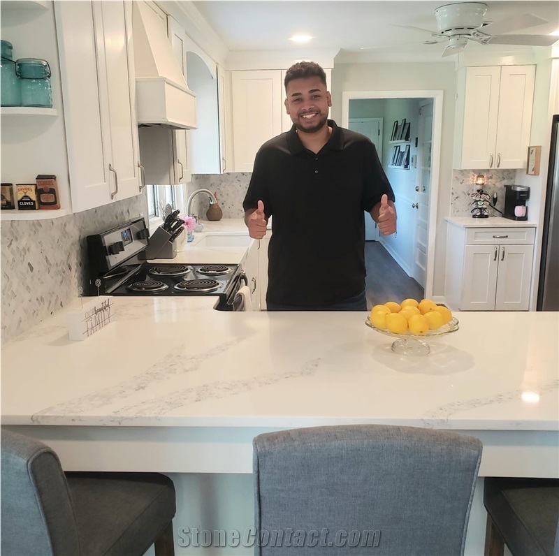Quartz Stone Kitchen Tops