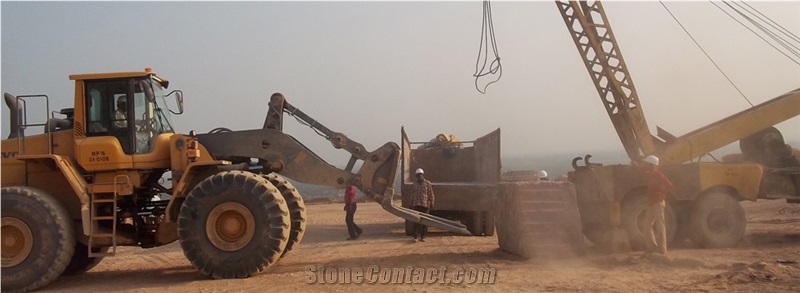 Fortune Red Granite- Kunal Red Granite Blocks