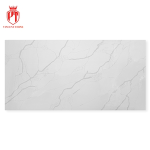 Calacatta Quartz Slabs-VV8165P Vincent Quartz