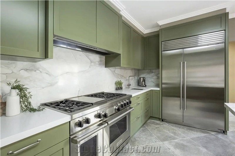 Calacatta Carrara Marble Benchtops, Kitchen Countertop