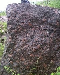 Volga Blue & Tan Brown Granite Blocks