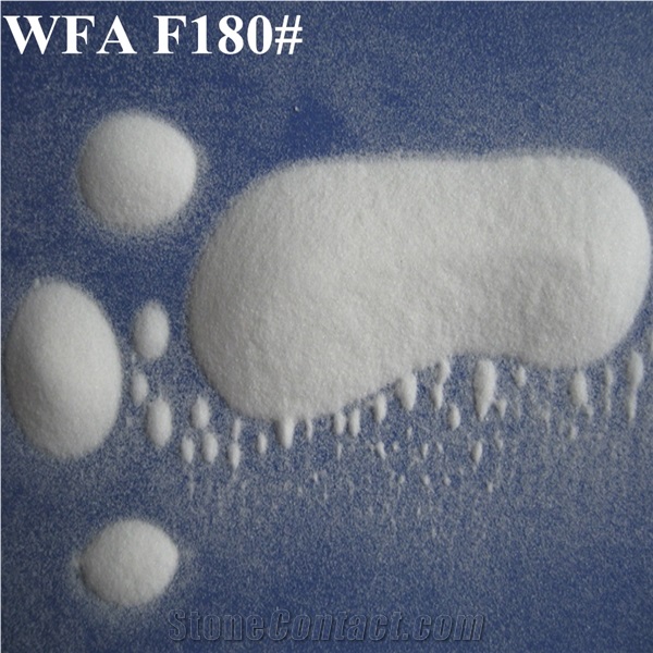 F180 Grit White Aluminum Oxide For Sandblasting Polishing
