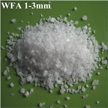 Refractory Material 1-3Mm Fused Al2o3 White Emery Sand