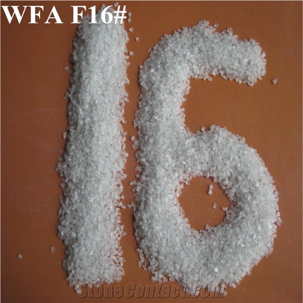 White Sand Blasting Aluminium Oxide 