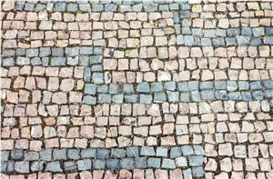 Kandla Grey Sandstone Hand Cut Cobblestone