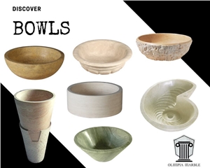 Travertine Sinks, Wash Basins