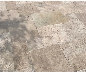 Classic Light Travertine Opus Pattern