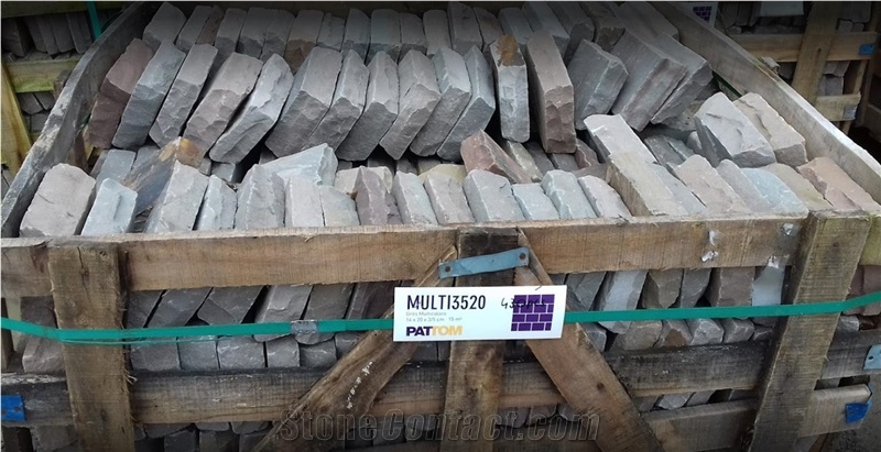 Kandla Grey Sandstone Pavers, Cobble Stone