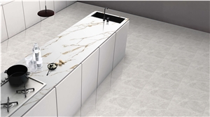 Lhasa Gold Porcelain Kitchen Countertop