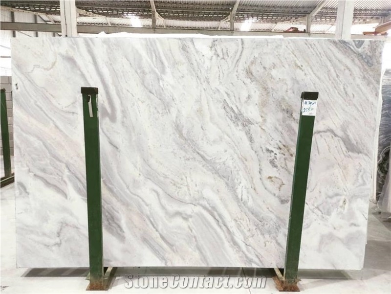 Bianco Damasco Marble Slabs