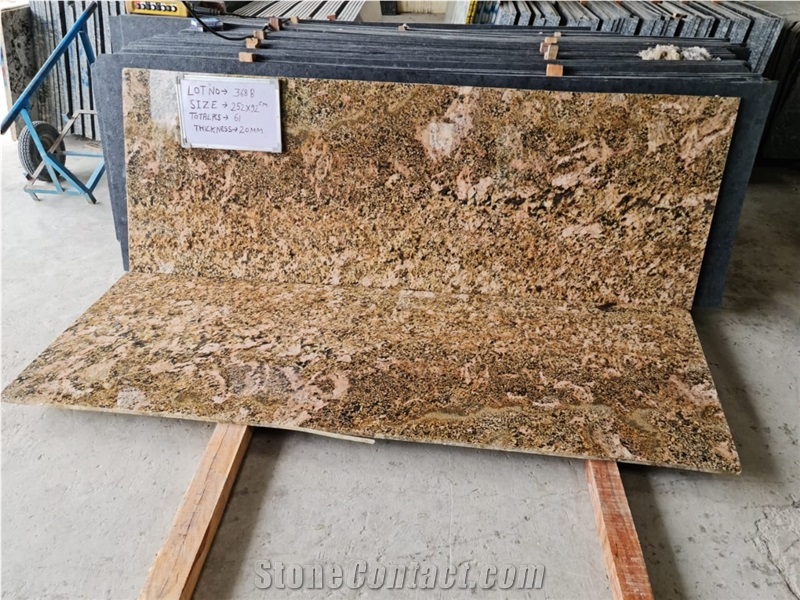 Alaska Gold Granite Slabs