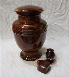 ONYX STONE, ROSEWOOD CREMATION URNS, ASH URNS, FUNERAL URNS
