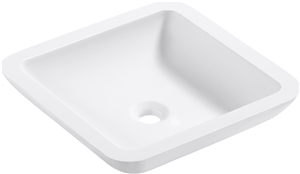 White Acrylic Solid Surface Sinks, Wash Basins