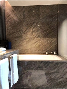 Aegean Grey Brown Marble Slabs For Hotel, Mall Decoration