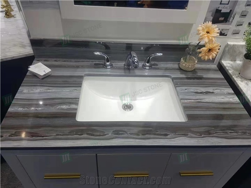 Azul Palissandro Marble Countertop Vanity Top Kitchen Top