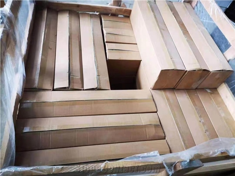 Black Slate River Run Stone Chiseled Wall Cladding Tile 
