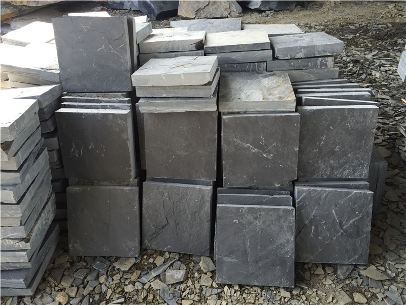 Cheap Chinese Black Slate Tiles,Natural Stone Slabs