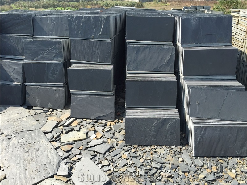 Cheap Chinese Black Slate Tiles,Natural Stone Slabs