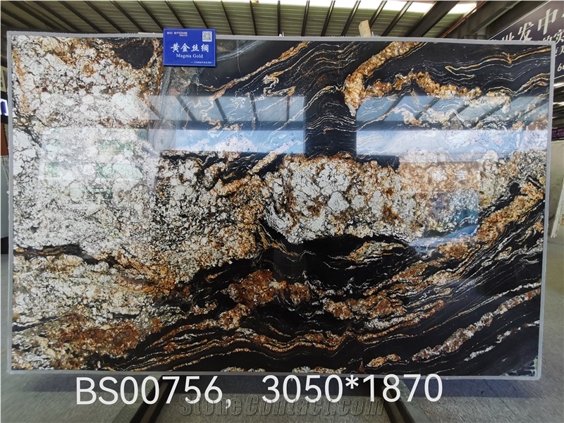 Copacabana Granite Gold Collection Big Slabs Tiles Exotic