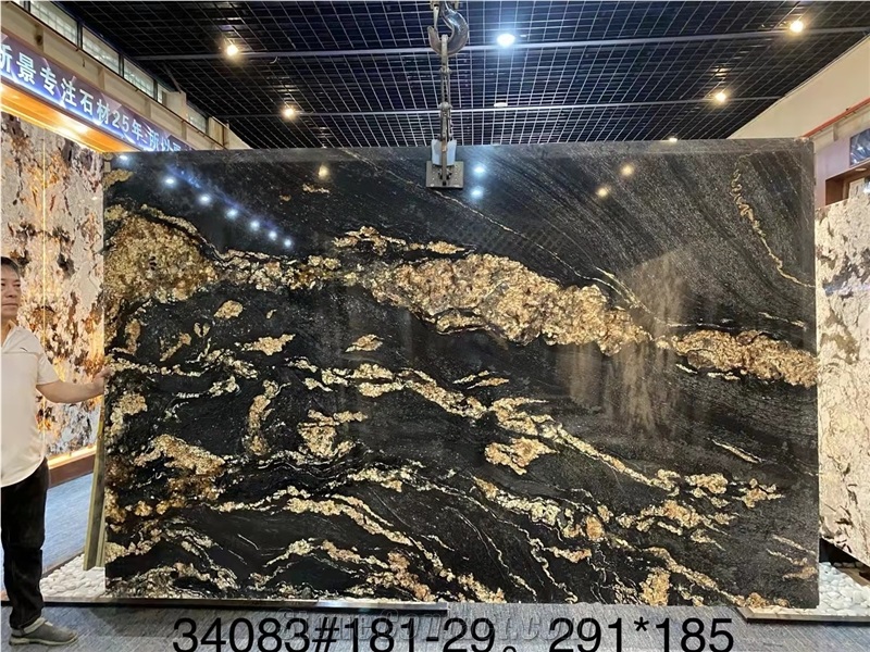 Copacabana Granite Gold Collection Big Slabs Tiles Exotic