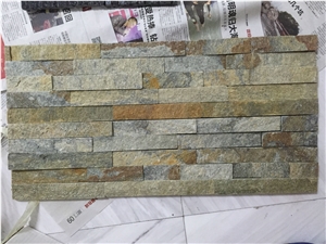 Desert Gold Quartzite Thin Stone Veneer Cultured Stone