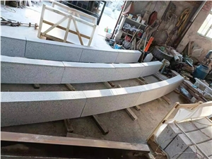 G383 Kerb Stone Curved Bent Granite Kerbs Machine Cut Flamed G383 Kerb Stone Curved Bent Granite Kerbs Machine Cut Flamed