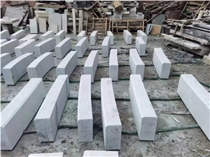 G383 Kerb Stone Curved Bent Granite Kerbs Machine Cut Flamed