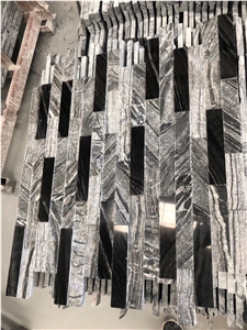 Grey Black White Quartzite Slate Natural Cultured Stone