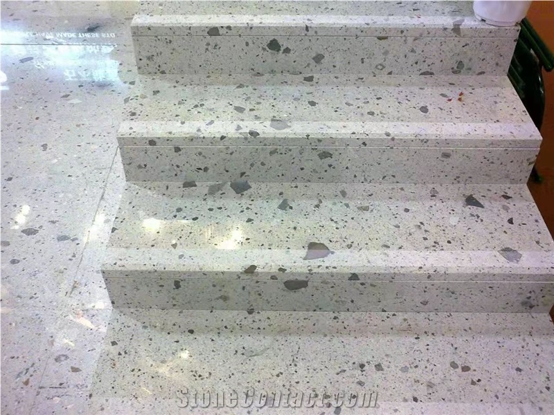 Polished Jade Verdure Rock Granite Flooring Tiles
