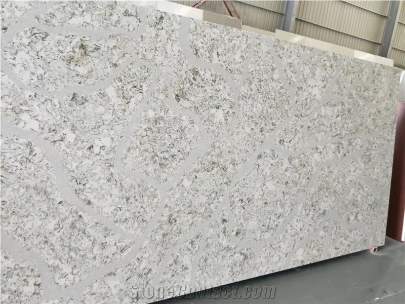 New Design Of Granite Look Quartz Slabs