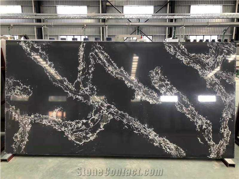 New Design Of Granite Look Quartz Slabs