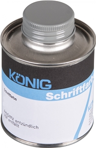 Konig Font Color-Lettering Color 125Ml- White 
