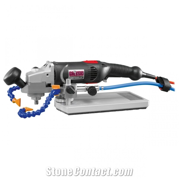 Galeski Contour Cat With Tool Kit Portable Stone Router, Profiling Machine
