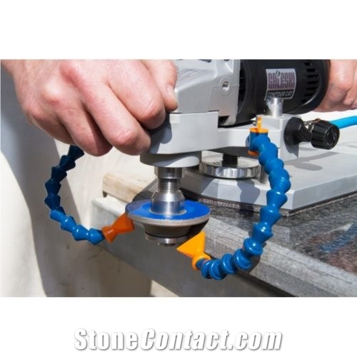 Galeski Contour Cat With Tool Kit Portable Stone Router, Profiling Machine