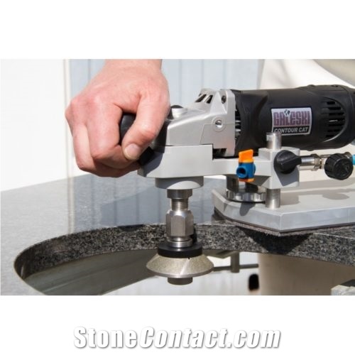 Galeski Contour Cat With Tool Kit Portable Stone Router, Profiling Machine