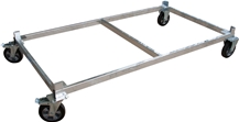 Galvanized Undercarriage For Stone Slab Transport Frame 1.5M