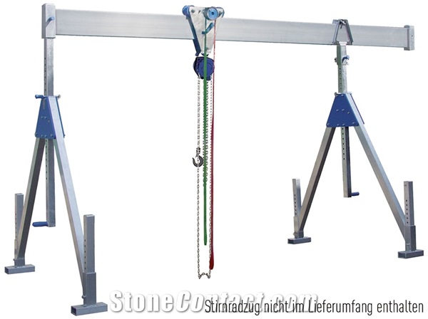 Quick-Assembly Gantry Crane 1.0 T Beam Length 4M -Divisible