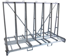 Stone Slab Transport Frame, Galvanized 1.5 M
