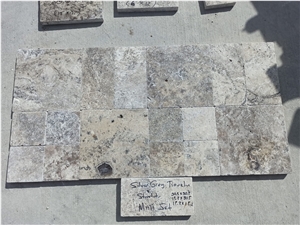 Silver Grey Mini Pattern Stones