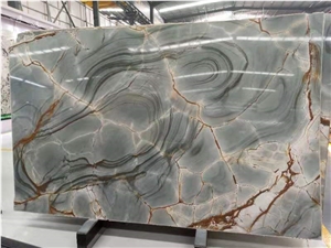 Blue Roma Quartzite Slab Tabletop Work Top