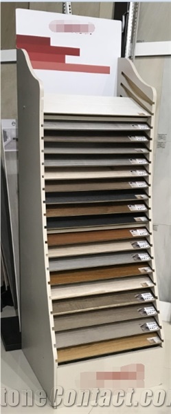 Curving Stone Flooring Display Rack 