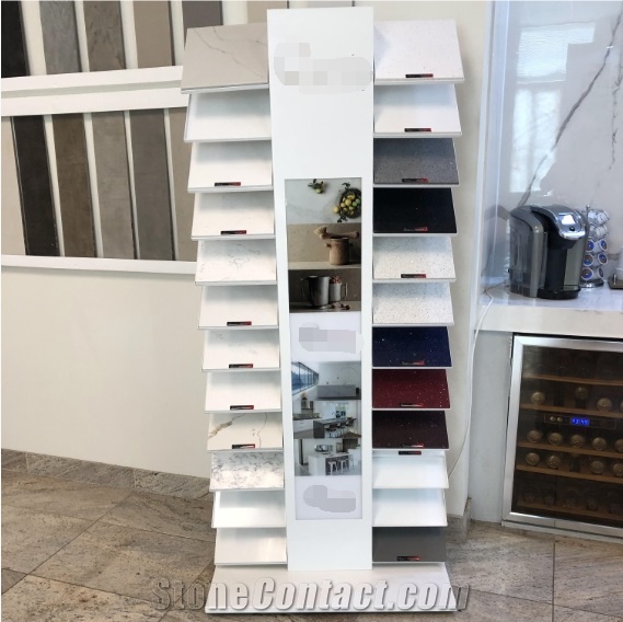 Granite Quartz Stone Display Stand 