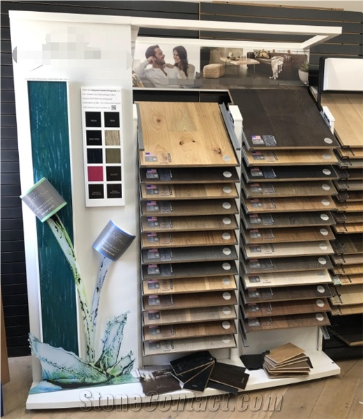 Hardwood Flooring Porcelain Tile Display Rack