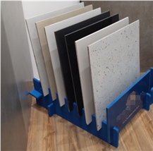 Marble Quartz Stone Display Stand 